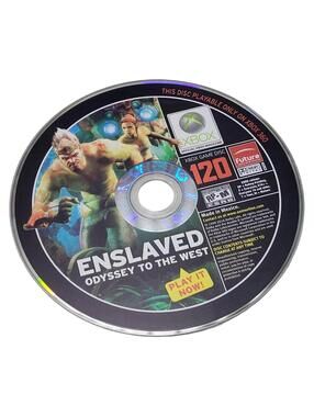 Xbox Magazine Demo Disc #120 - Enslaved - Collectible Xbox 360 Disc
